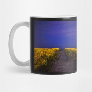 The Starry Path to Good Harbor Beach in Gloucester, MA Mug